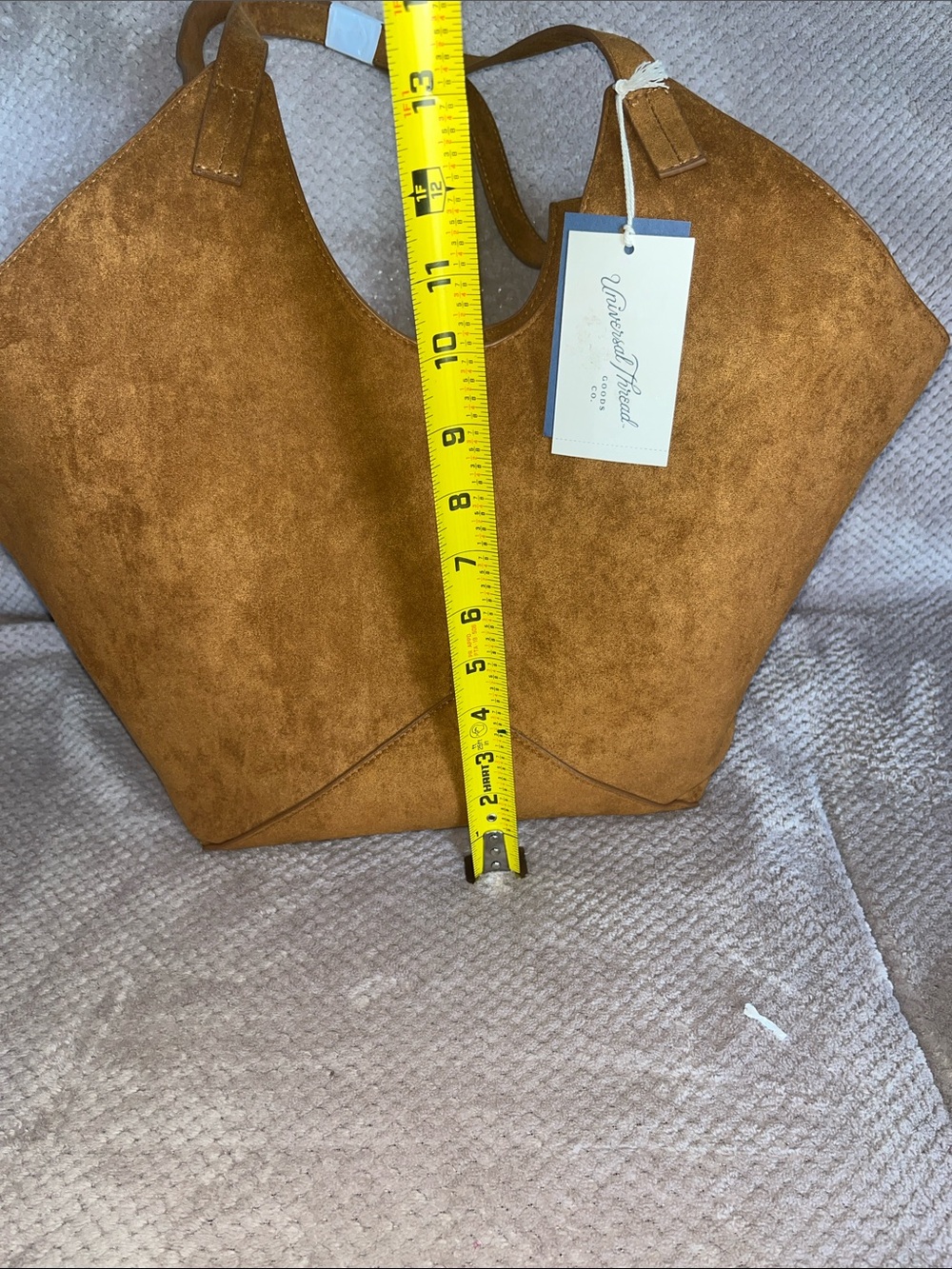 Universal Thread Suede Tote in Camel - Picture 8 of 8